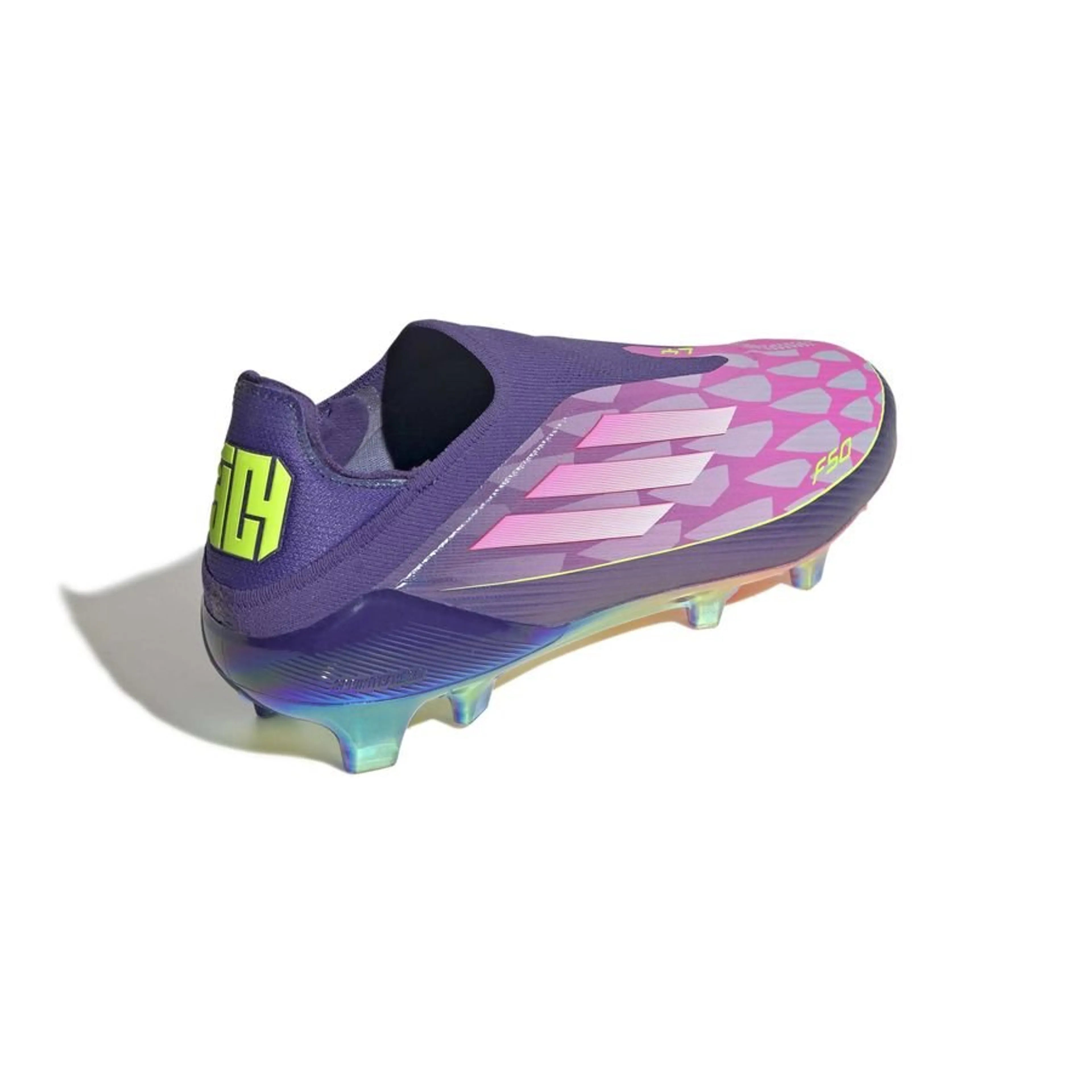 Adidas F50 Elite Laceless Purple Lamine Yamal - FG