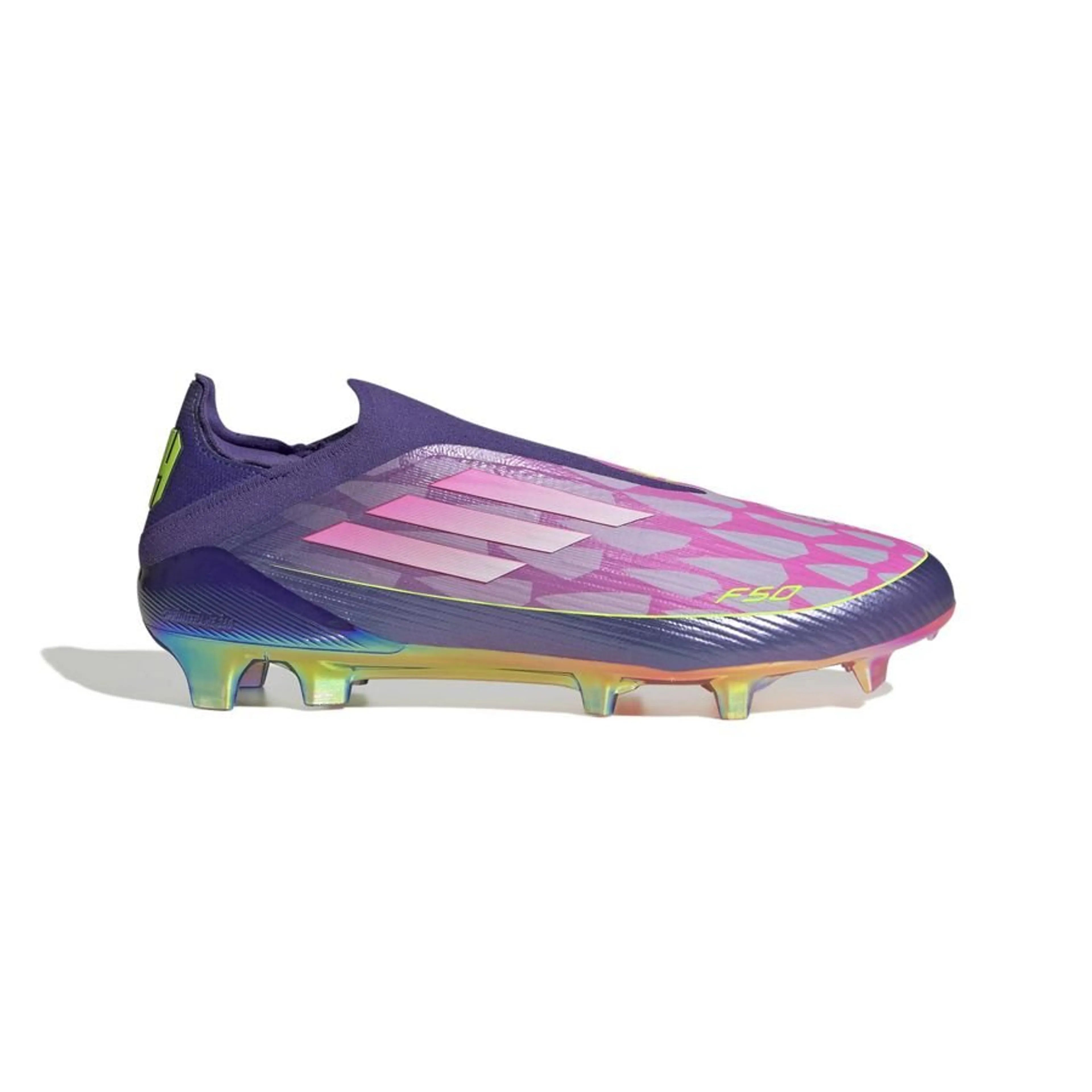 Adidas F50 Elite Laceless Purple Lamine Yamal - FG